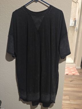 Boutique Acid Wash Dress 2XL